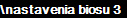 \nastavenia biosu 3