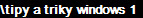 \tipy a triky windows 1